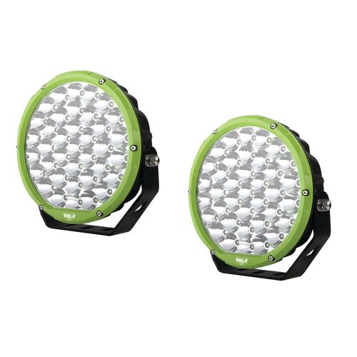 9″ ROUND LED DRIVING LIGHTS PAIR | West Coast Off Road