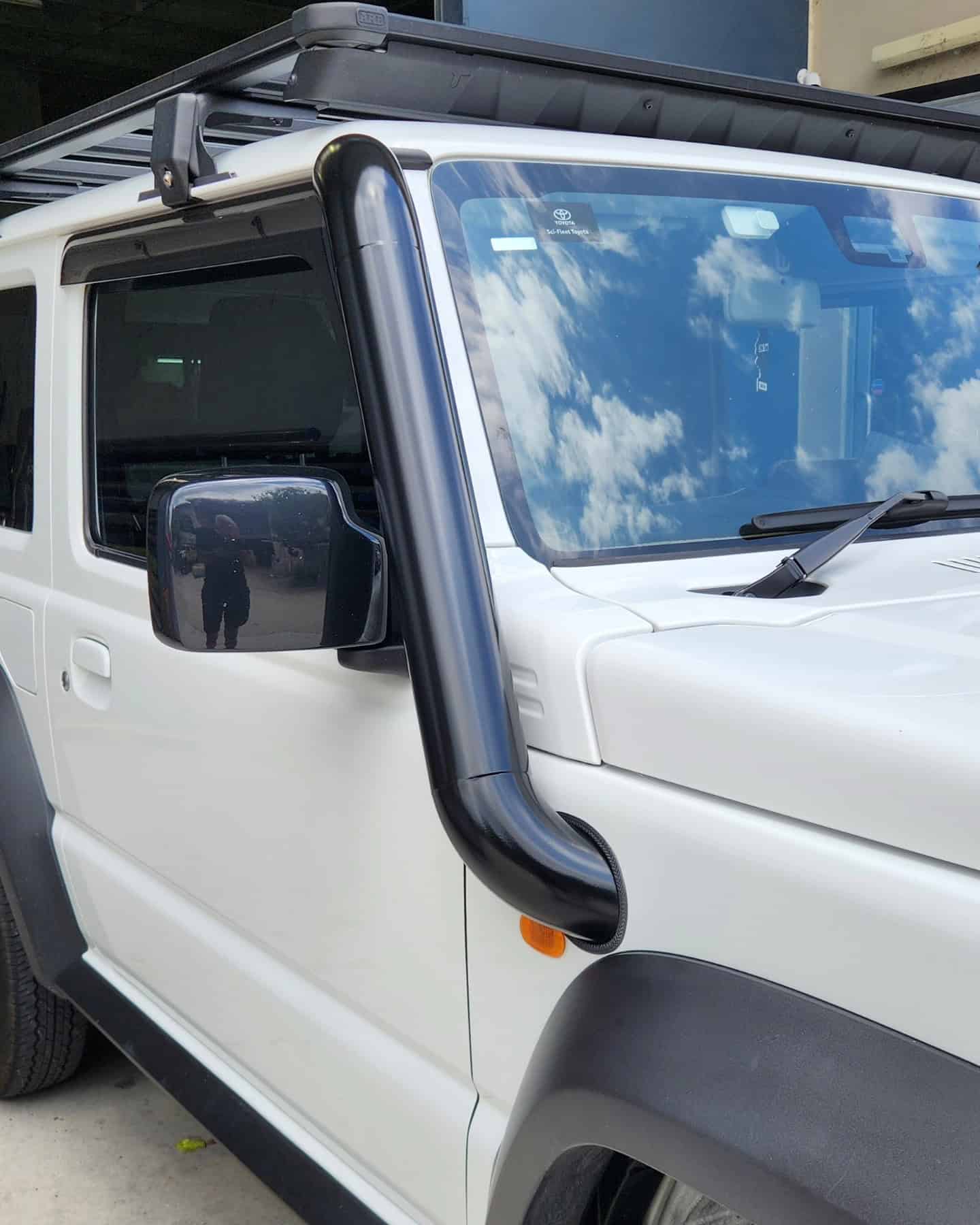 Snorkel 4x4 installations custom snorkel fitted in-house for off-road performance