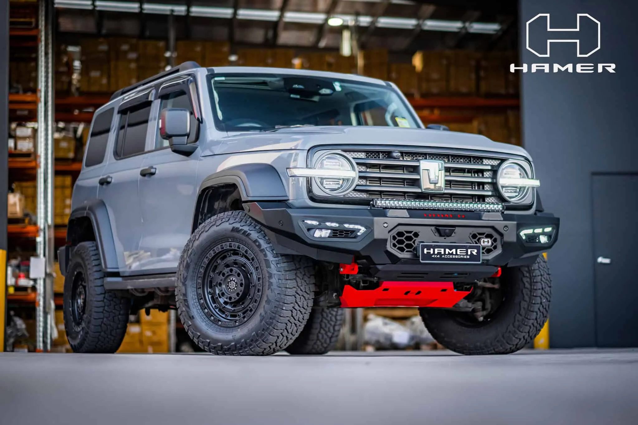 custom 4x4 bar work