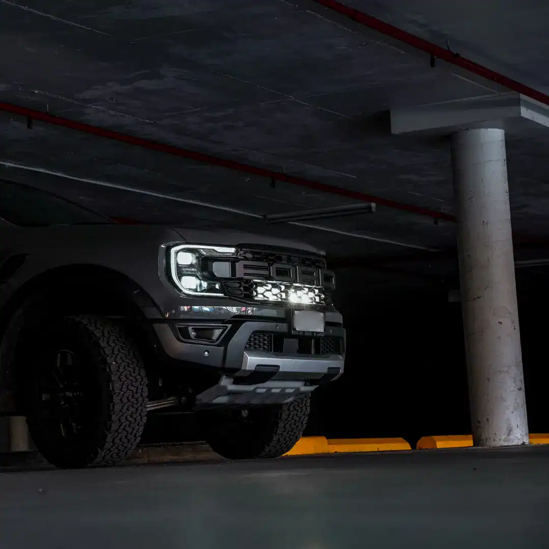 Ford Next-Gen Ranger Raptor Light Bar Behind Grille Kit - Image 3