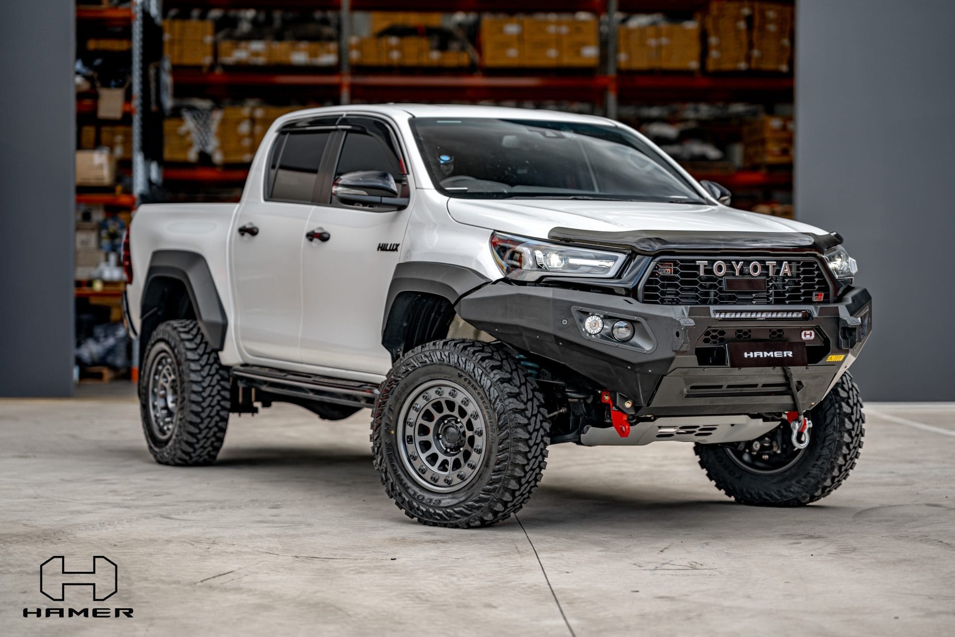 King series bull bar for Toyota Hilux GR (2023 – Present) - Image 5
