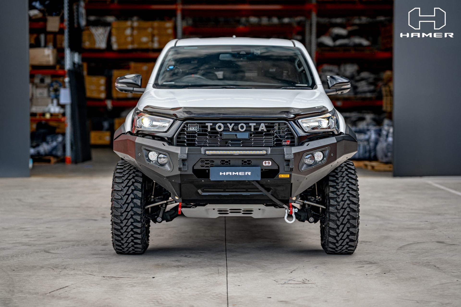 King series bull bar for Toyota Hilux GR (2023 – Present) - Image 3