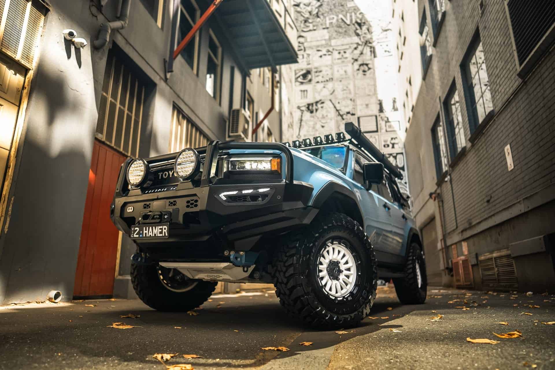 Toyota Landcruiser Prado 250 Series with West Coast Off Road bull bar.