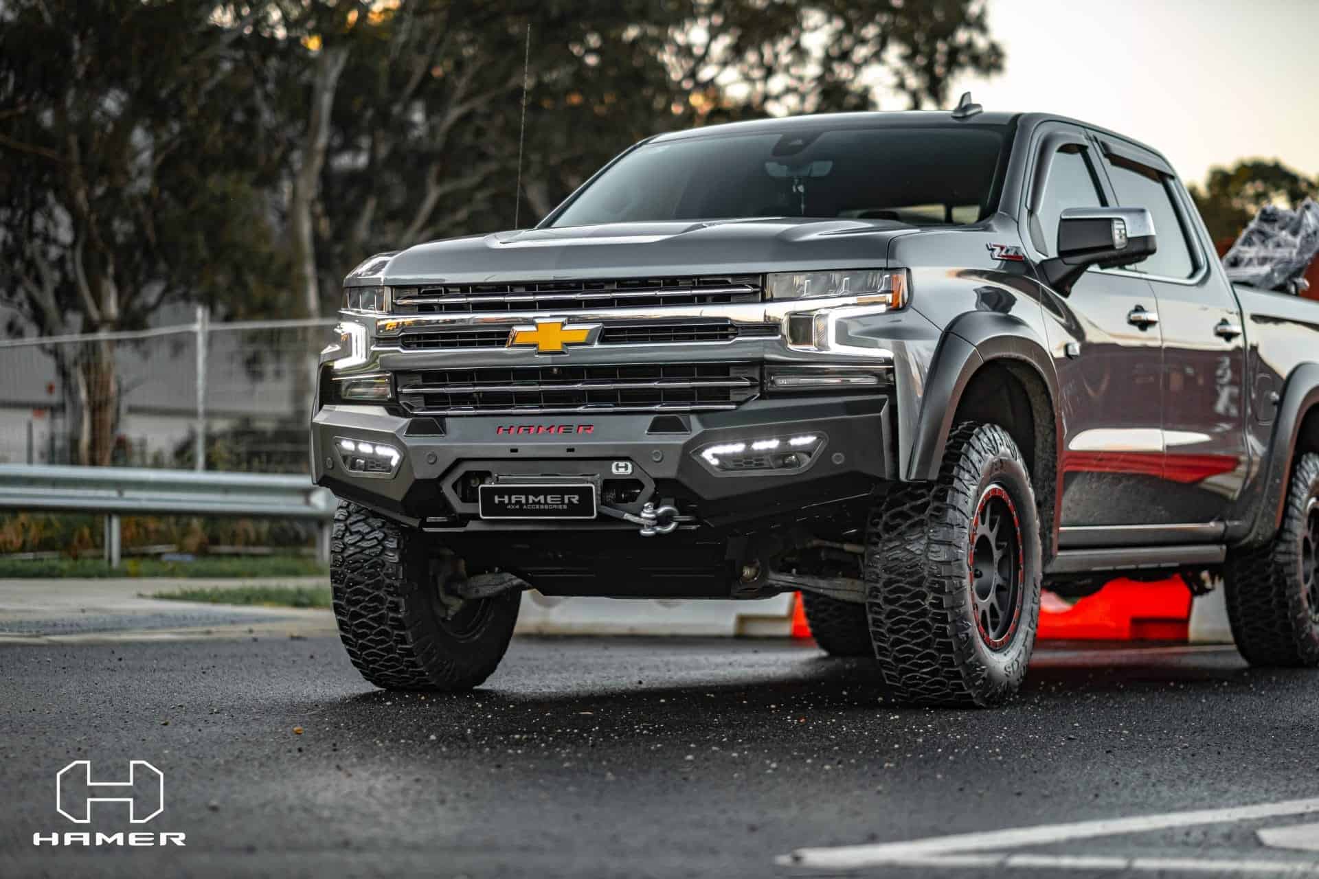 Atlas series bull bar for Chevrolet Silverado 1500 LTZ (2020-2022) - Image 4