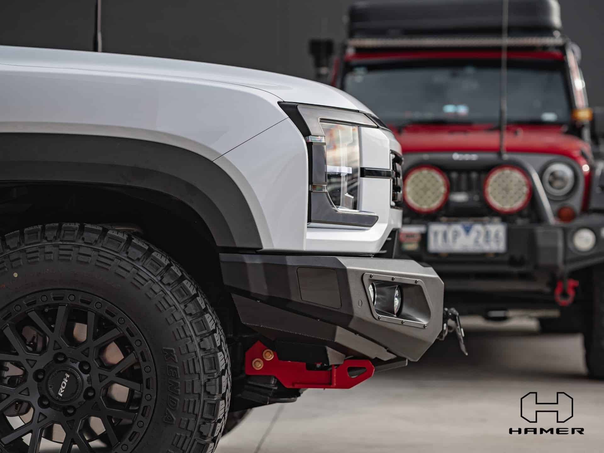 King series bull bar for BYD Shark 6 (2024 – Present) - Image 5