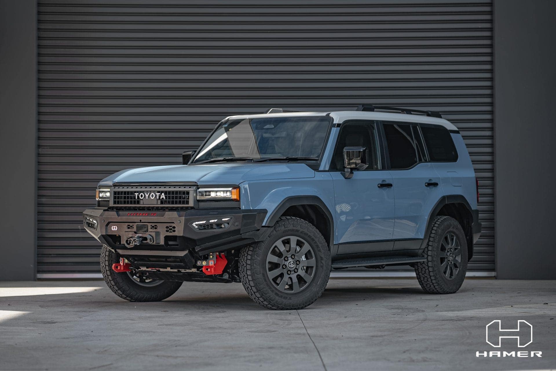 Toyota Landcruiser Prado 250 Series with West Coast Off Road bull bar.