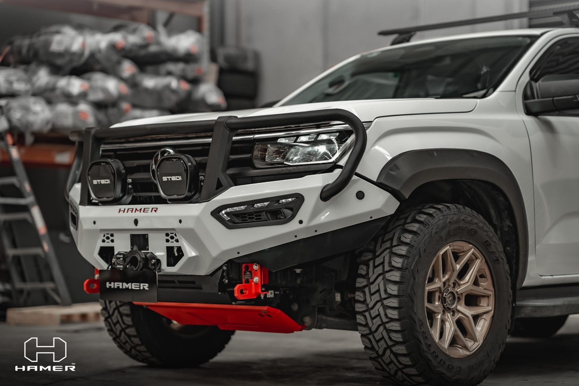 Atlas Series Plus bull bar for VOLKSWAGEN AMAROK (2023 – Present) - Image 8