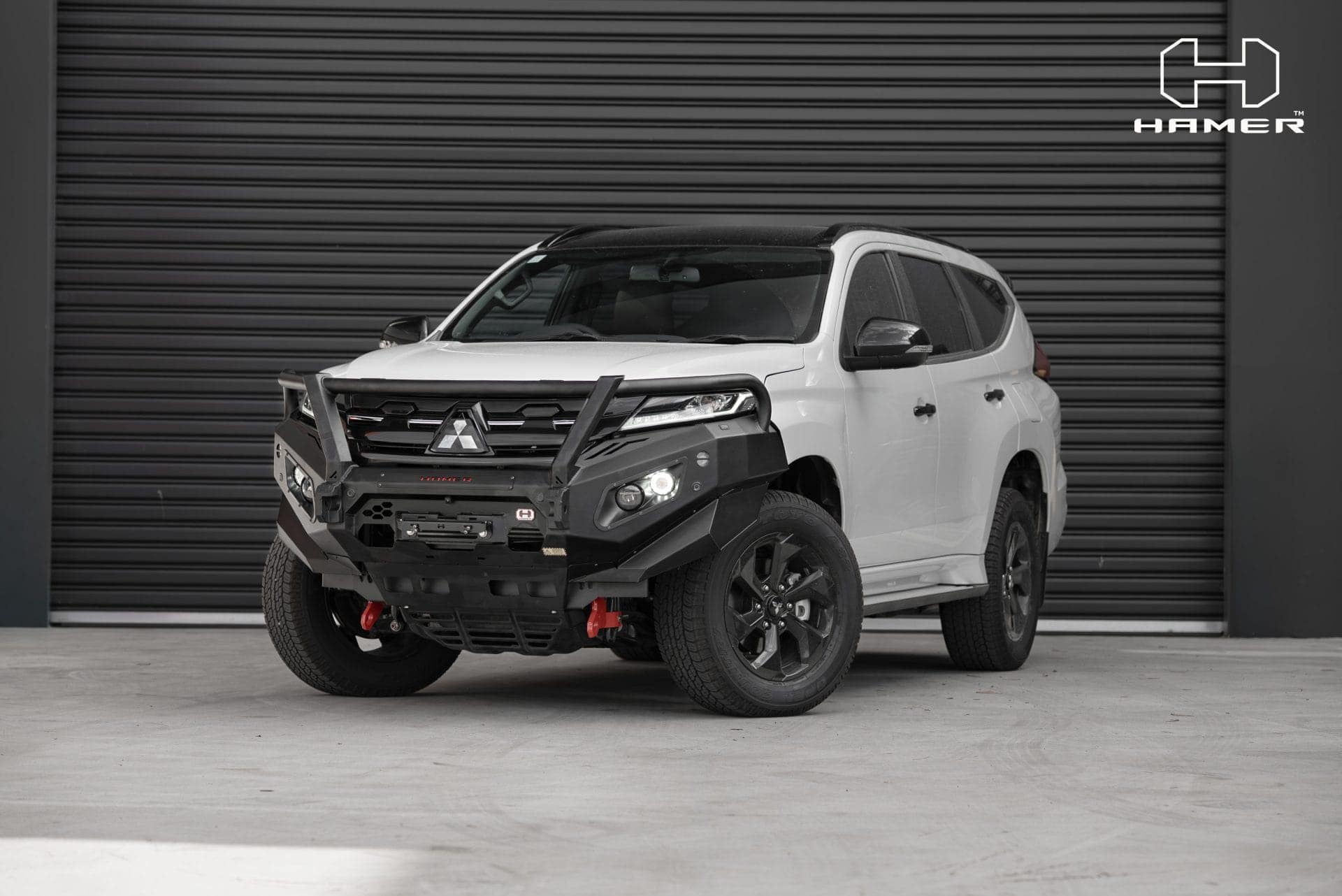 King series Plus bull bar for Mitsubishi Pajero Sport QG ( 2024 – Present ) - Image 8