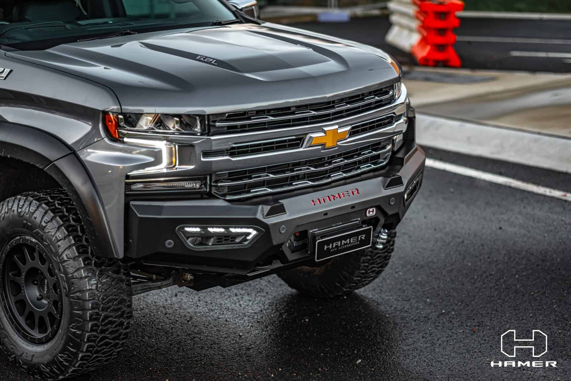 Atlas series bull bar for Chevrolet Silverado 1500 LTZ (2020-2022) - Image 7