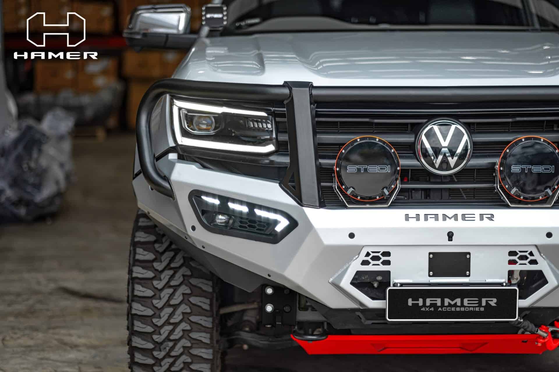 Volkswagen Amarok with West Coast Off Road Atlas Series Plus bull bar.