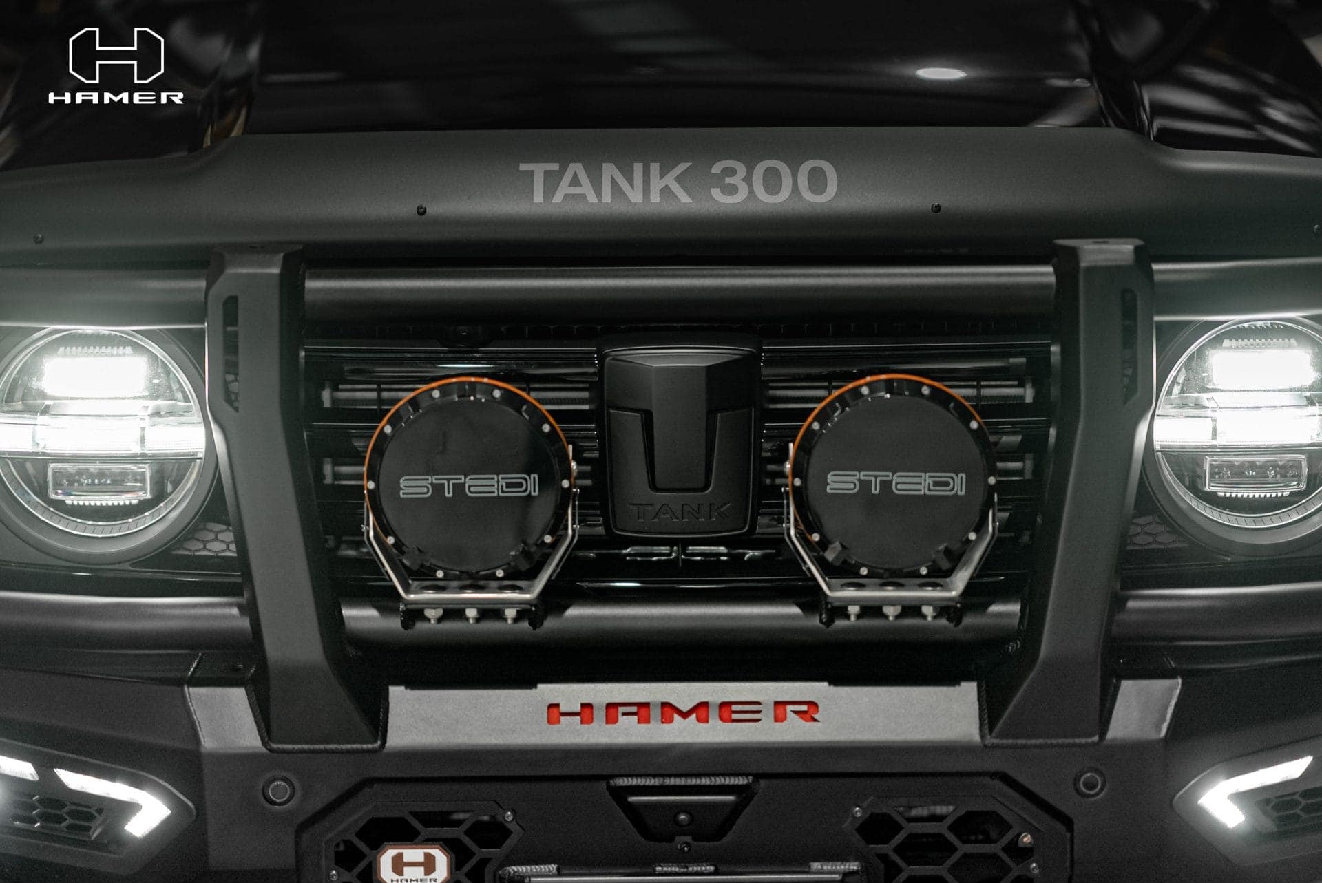 GWM Tank 300 with West Coast Off Road Atlas Series Plus bull bar.