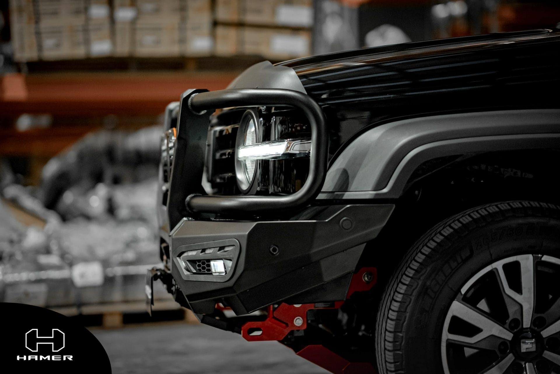 GWM Tank 300 with West Coast Off Road Atlas Series Plus bull bar.