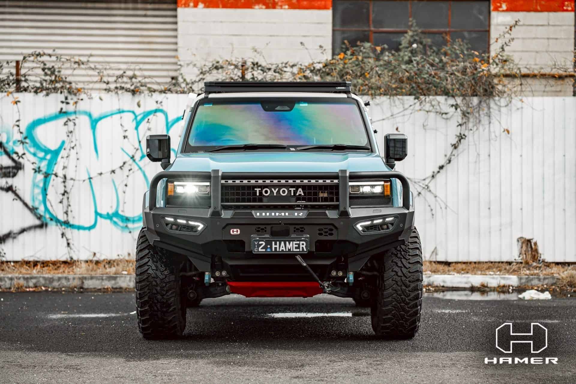 Toyota Landcruiser Prado 250 Series with West Coast Off Road bull bar.